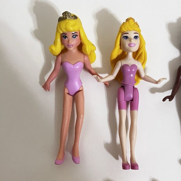 Disney Princess Little Kingdom MagiClip Dolls Lot of 23 Ariel Cinderella Aurora - Picture 2 of 15